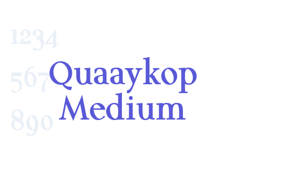 Quaaykop Medium