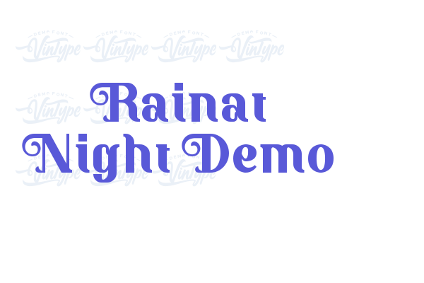 Rainat Night Demo