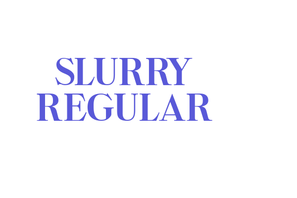 Slurry Regular