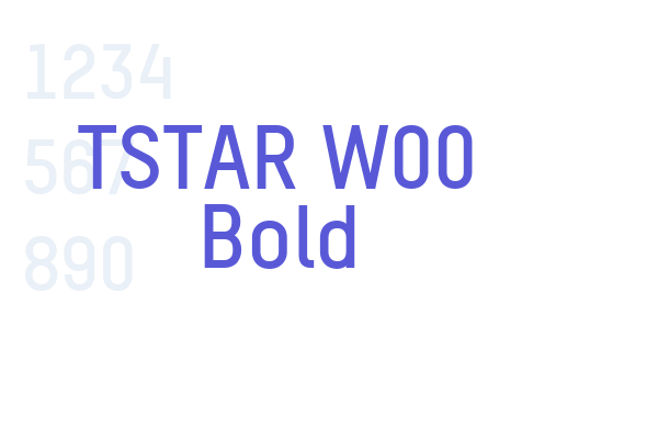 TSTAR W00 Bold