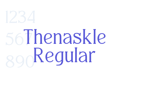 Thenaskle Regular