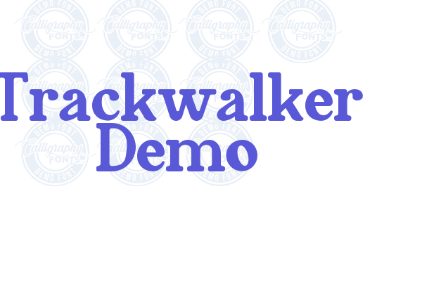 Trackwalker Demo