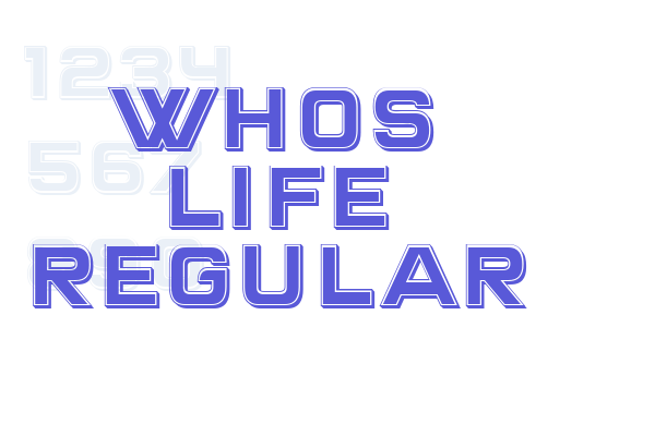 Whos Life Regular