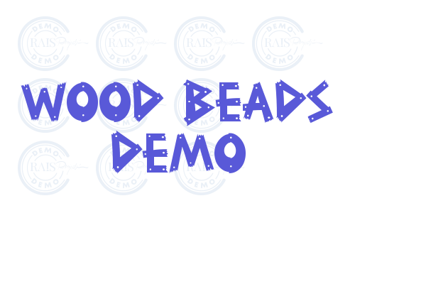 Wood Beads Demo