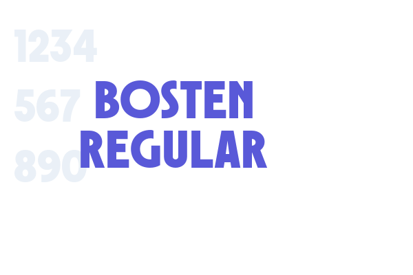 Bosten Regular