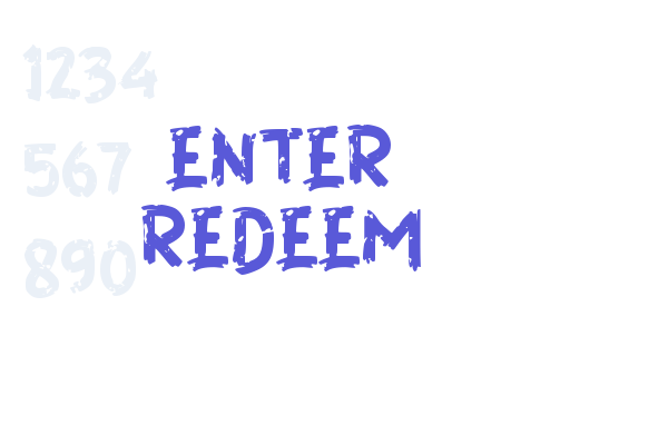 ENTER REDEEM