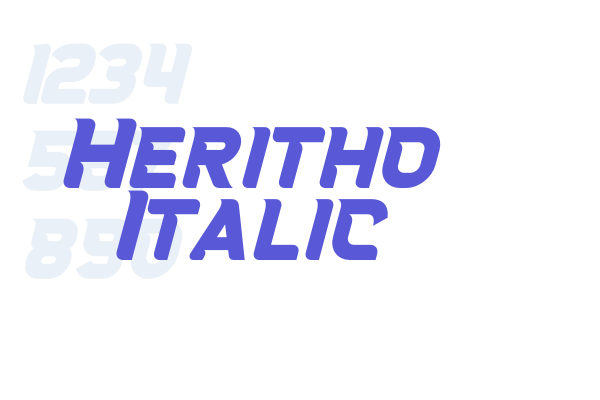 Heritho Italic