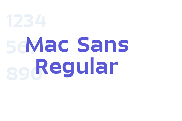 Mac Sans Font