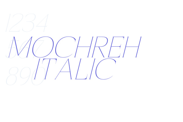 Mochreh Italic