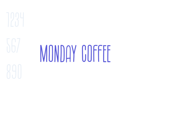 Monday Coffee