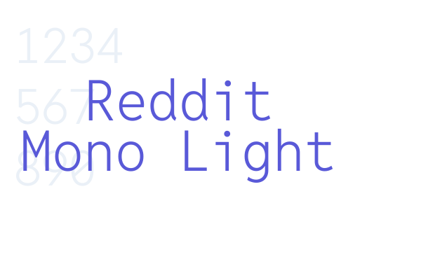 Reddit Mono Light