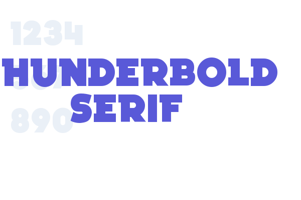 Thunderbold Serif