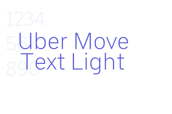 Uber Move Text Light