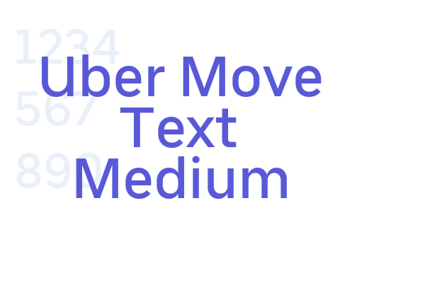 Uber Move Text Medium