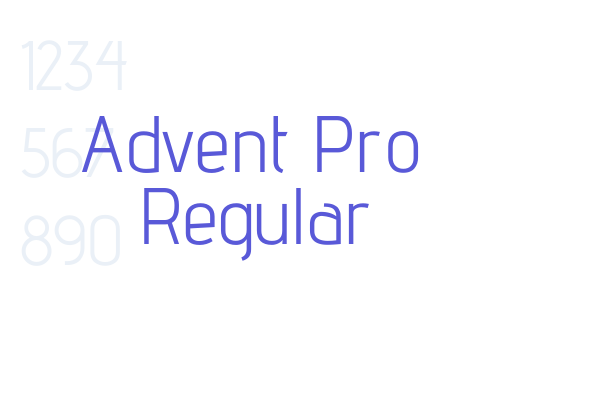 Advent Pro Regular