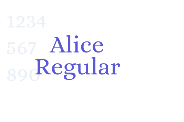 Alice Regular