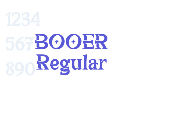 BOOER Regular