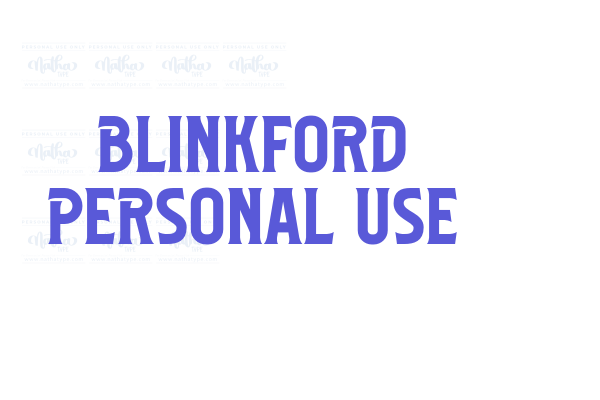 Blinkford Personal Use