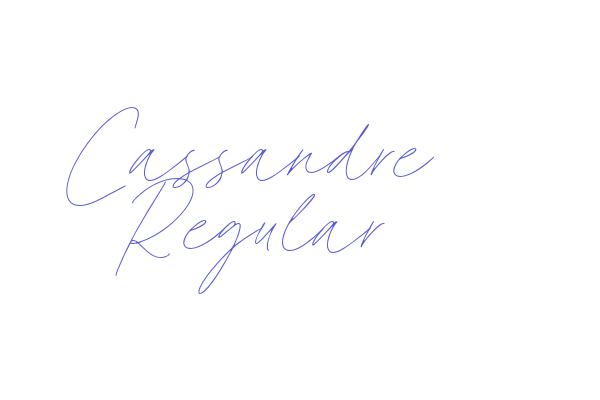 Cassandre Regular