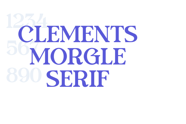 Clements Morgle Serif