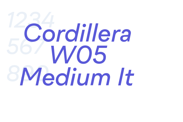 Cordillera W05 Medium It