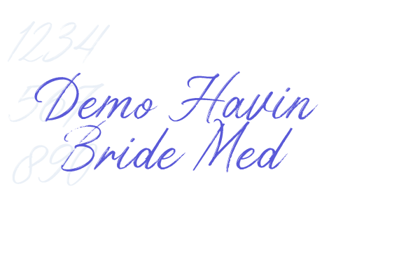 Demo Havin Bride Med