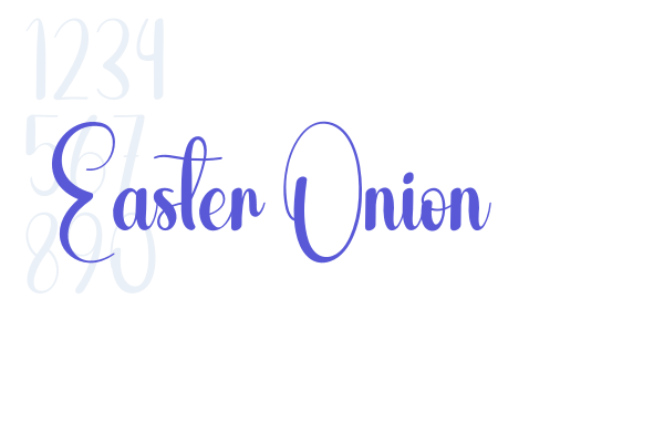 Easter Onion