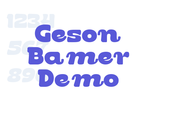 Geson Bamer Demo