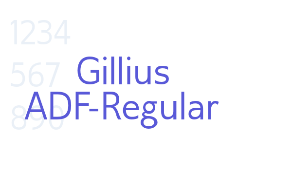 Gillius ADF-Regular