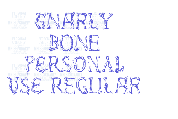 Gnarly Bone PERSONAL USE Regular