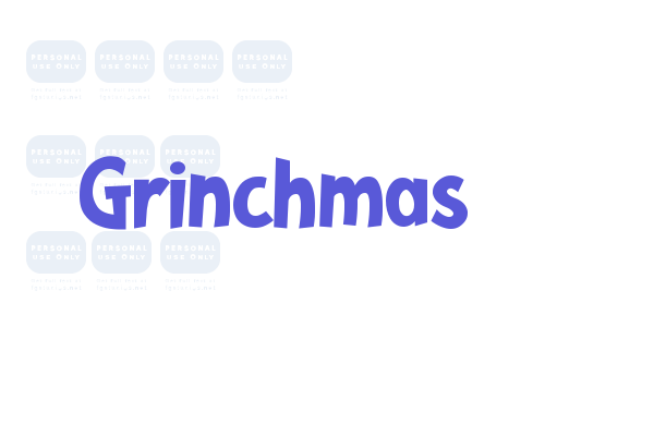 Grinchmas font download