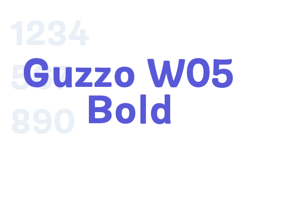 Guzzo W05 Bold