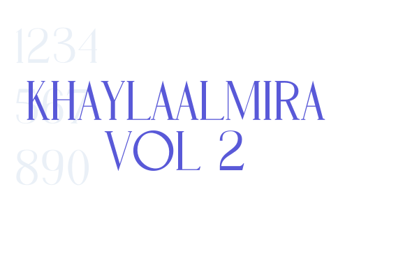 KHAYLAALMIRA VOL 2