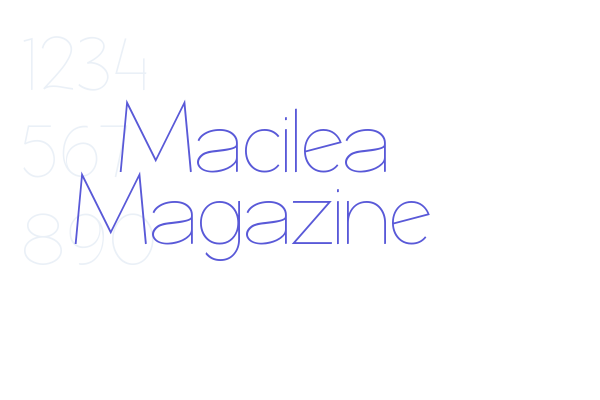 Macilea Magazine