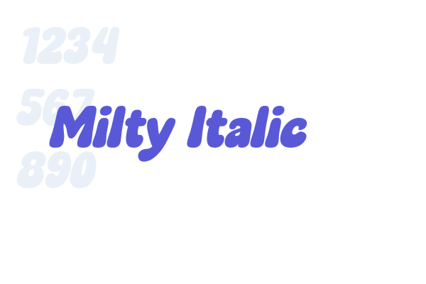 Milty Italic