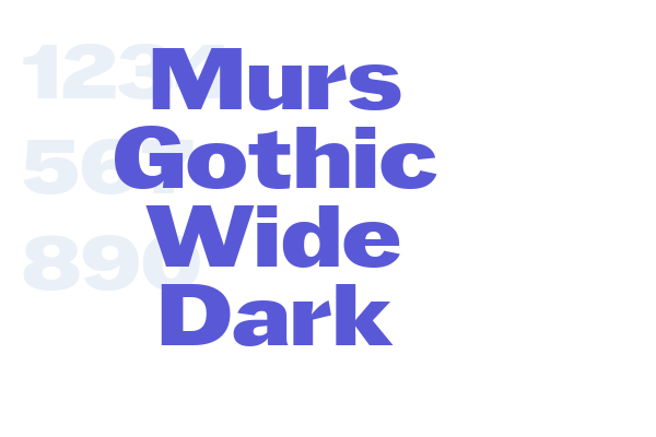 Murs Gothic Wide Dark