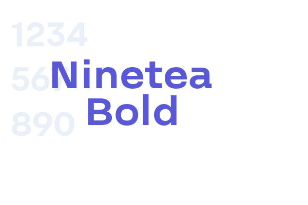 Ninetea Bold