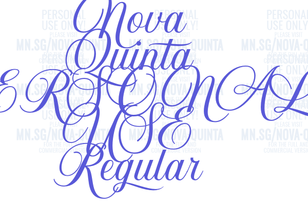 Nova Quinta PERSONAL USE Regular