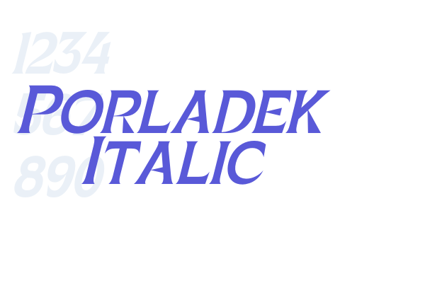 Porladek Italic