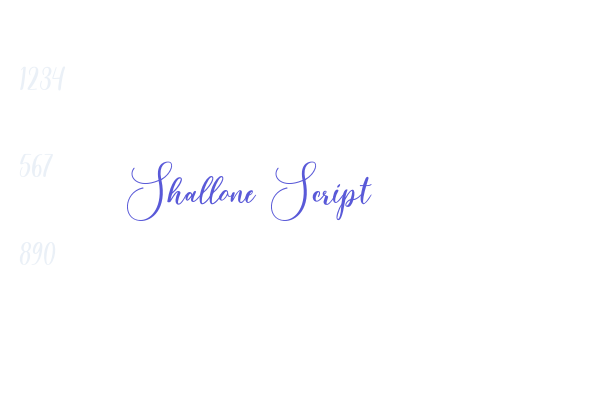 Shallone Script