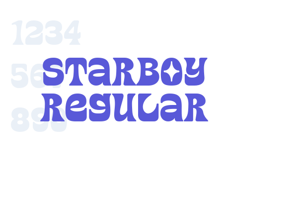 Starboy Regular - Font Free Download