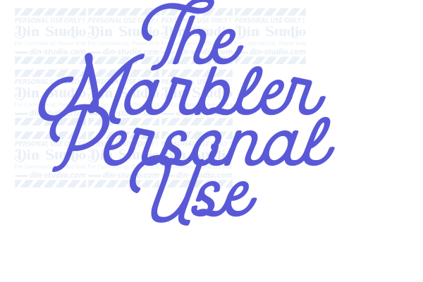 The Marbler Personal Use