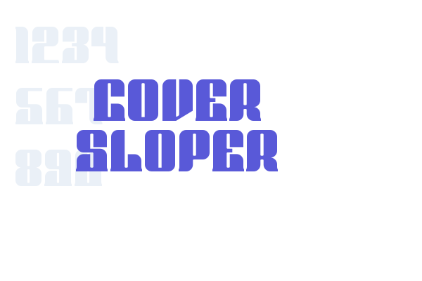 Cover Sloper