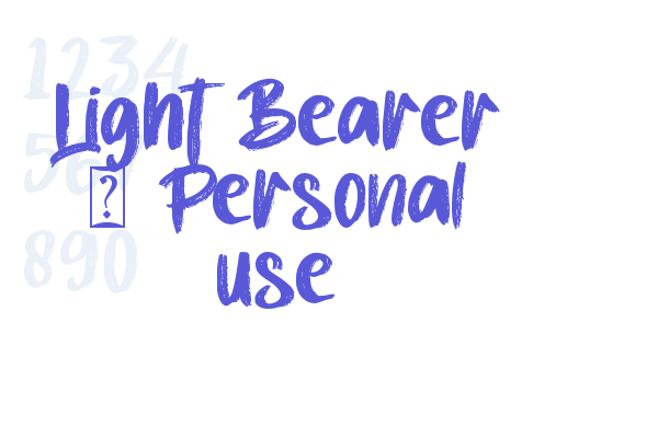 Light Bearer – Personal use