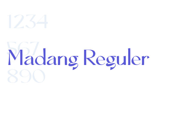 Madang Reguler