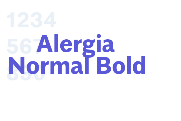 Alergia Normal Bold