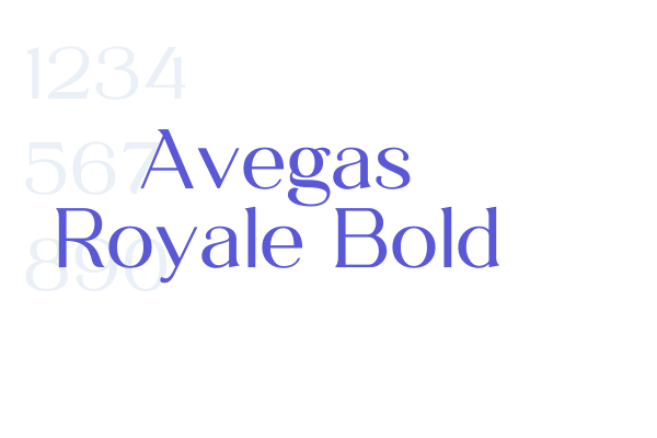 Avegas Royale Bold