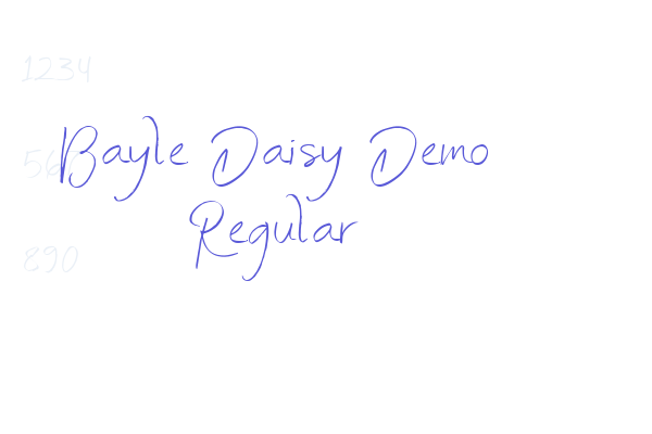 Bayle Daisy Demo Regular