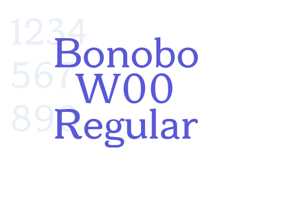 Bonobo W00 Regular