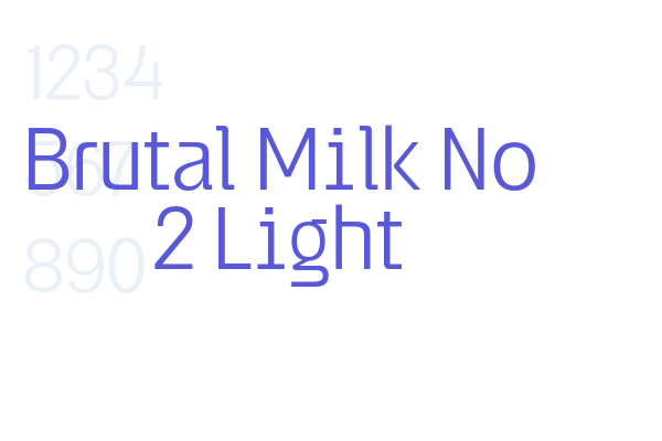 Brutal Milk No 2 Light